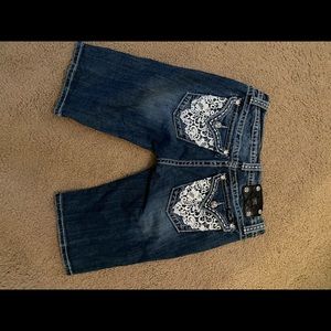 Miss Me Bermuda Shorts